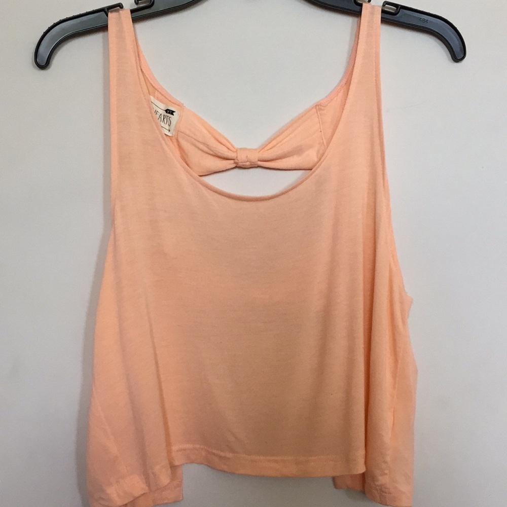 L.A. HEARTS Crop Top With Open Back & Bows